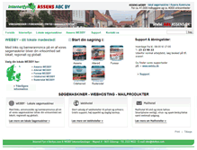 Tablet Screenshot of internetfyn.dk